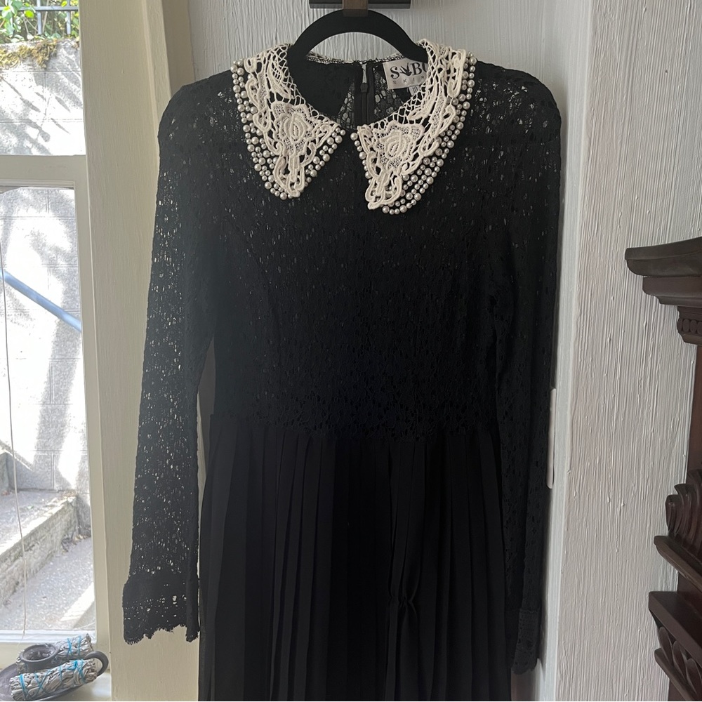 Adorable Coquette Vintage Lace Mini Dress